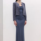 Sametist kaunistatud jakk