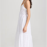 Tühi Tikandiga Midi Kleid