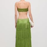 Roheline Bralette ja Kihtskirt Komplekt" could be rewritten as "Roheline Bralette ja Kihtskirt Set.