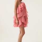 Halteri Layered Mini Dress