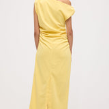 Asümmeetriline Üks Õlg Midi Kleit