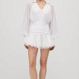 Mini Kleit Üksiku Lanterni Varrukaga