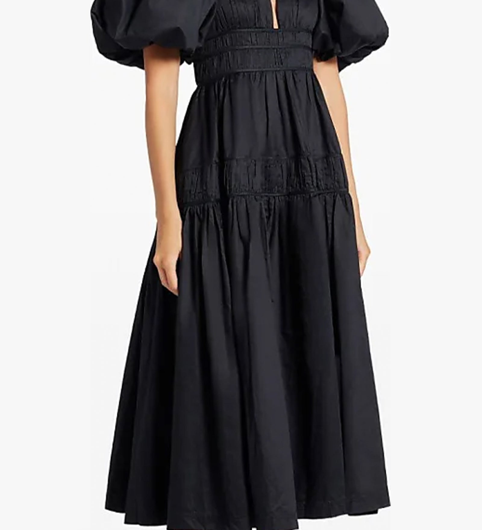 Fallingwater Ruffled Midi Dress