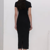 Jersey Bodycon Midi Kleit