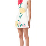 Kullerkupu Mini Kleid Valges