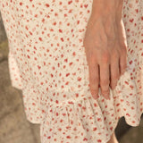 Mini A-Line Dress with Ruffles