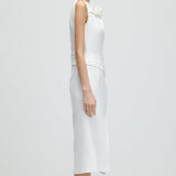 Varrukateta Lilleline Rõhutatav Lõhik Midi Kleid