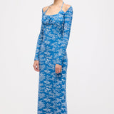 Lilleline Slim Split Midi Kleit