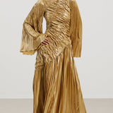 Metallic Maxi Dress