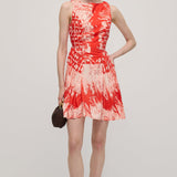 Mini Kleit Lilleline Prindiga Varrukateta