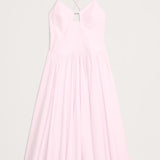 Veniv Cotton Poplin Midi Dress