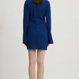 Sturdy Slim-Fit Hip-Hugging Mini Dress