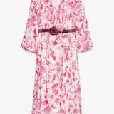 Printed Midi Dress