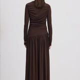 Ruffled Maxi Dress