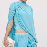 Asümmeetrilised Drapeeritud Mini Kleitide Komplekt