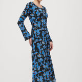 Lilleline Siid Midi Kleid
