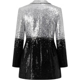 Sädelev Tüll Blazer ja Püksid Komplekt