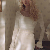 Sturdy Open Knit Mini Dress