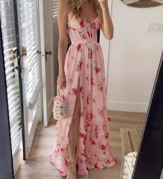 Sónia | Lillemustriga midi kleit