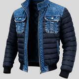 Nikola – Klassikaline Kahepoolne Denim Jakk
