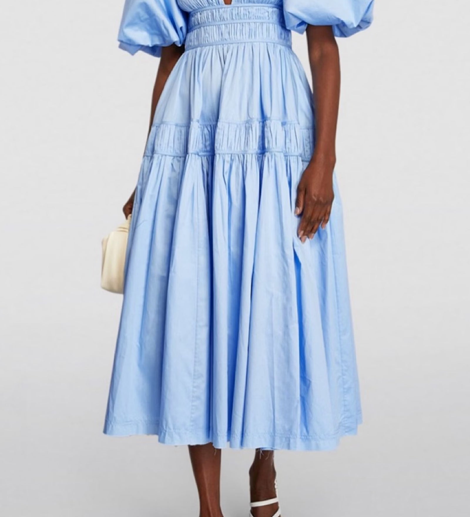 Fallingwater Ruffled Midi Dress