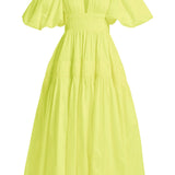 Fallingwater Ruffled Midi Dress