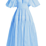 Fallingwater Ruffled Midi Dress