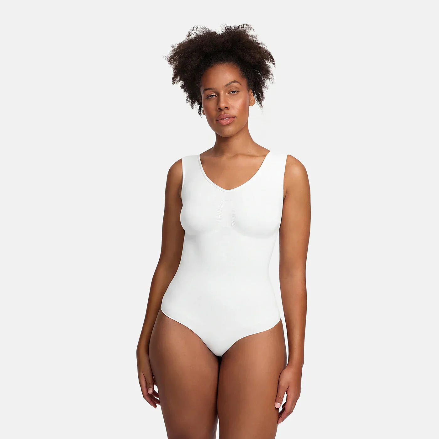 Tank Bodysuit Sculpting Shapewear koos Aluspükstega