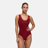 Tank Bodysuit Sculpting Shapewear koos Aluspükstega