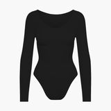 Bodysuit kujundav aluspesu pikkade varrukatega koos aluspükstega