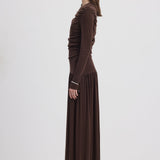 Ruffled Maxi Dress