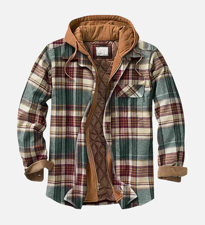 Savrani - Patching kangast jope ruudulise mustriga