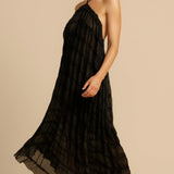 Halter Ülemine ja Rikkaliku Detailiga Maxi Seelikute Komplekt