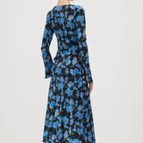 Lilleline Siid Midi Kleid