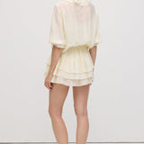 Detailne Kihtidega Mini Kleid