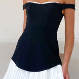 Strapless Mini Dress