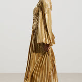 Metallic Maxi Dress