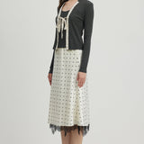 Polka Dot Midi Seelik