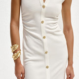 Sturdy Pique Midi Dress
