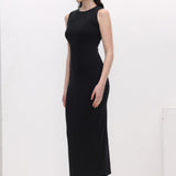 Ribbed Bodycon Midi Kleit