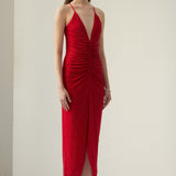 Diamante Rikkaliku Midi Dress