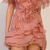 Triibuline Mini Kleit