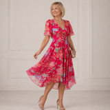 Eva Midi Kleit – Elegantne Ümbriklõige