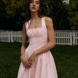 Mini Kleit Rihmadega Korsett Ülemise Osaga