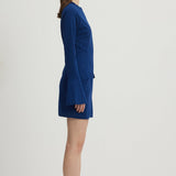 Sturdy Slim-Fit Hip-Hugging Mini Dress