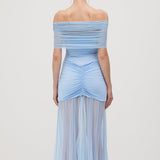 Slinky Maxi Dress with Shoulder Straps