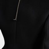 Topeltkinnitatud villane ja kašmiirist bleiser