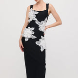 Käteta Teemantlille Sidumis Midi Kleid