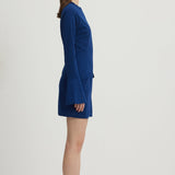 Tihe Slim-Fit Hip-Hugging Mini Dress