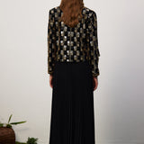 Studdekoratiivne jakk Kuldsed